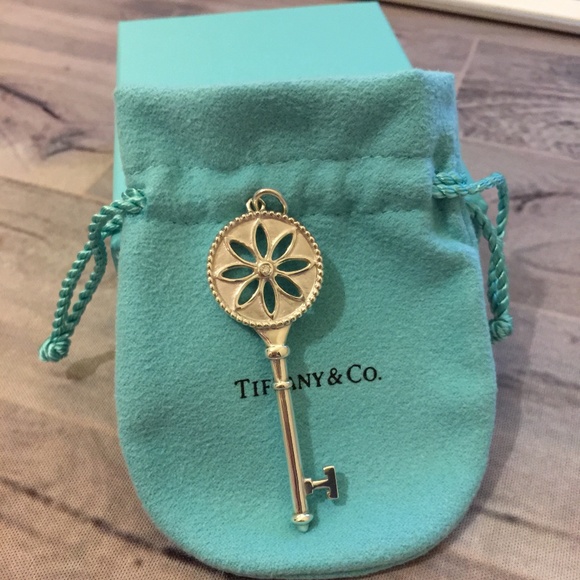 Tiffany & Co. Jewelry - Tiffany & Co Key Large Daisy With Diamond Center